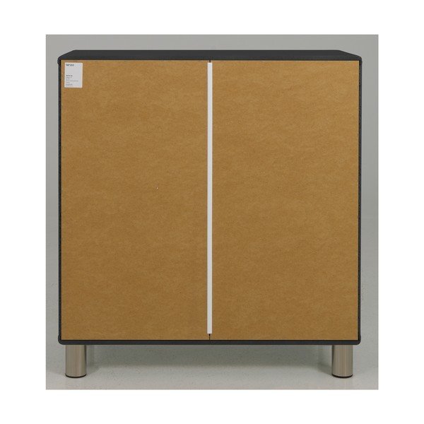 Fekete magas komód 86x92 cm Malibu - Tenzo-image-1