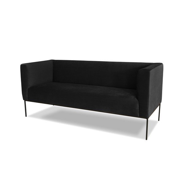 Neptune fekete 3 személyes kanapé - Windsor & Co. Sofas-image-2