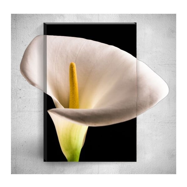 Elegant Flower 3D fali kép, 40 x 60 cm - Mosticx