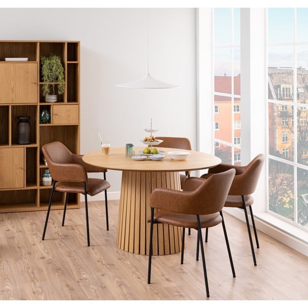 Christo kerek étkezőasztal, ø 120 cm - Actona-image-1