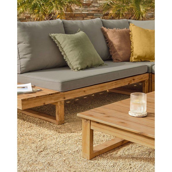 Flaviina akácfa kerti bútor szett - Kave Home-image-4