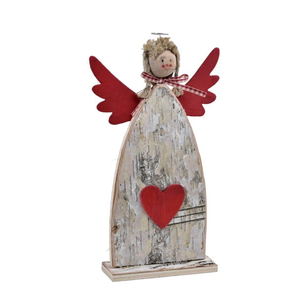 Dekorációs angyal szobormagassága 33,5 cm - Ego Dekor