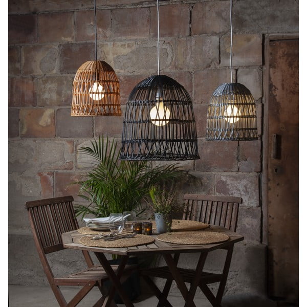 Fekete lámpabúra ø 48 cm Knute – Star Trading-image-4