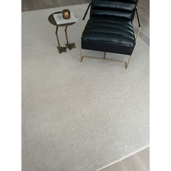 Krémszínű gyapjú szőnyeg 240x340 cm Calisia M Smooth – Agnella-image-1