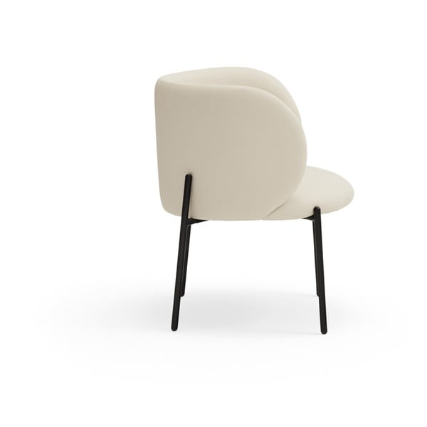 Fehér műbőr fotel Mogi - Teulat-image-3