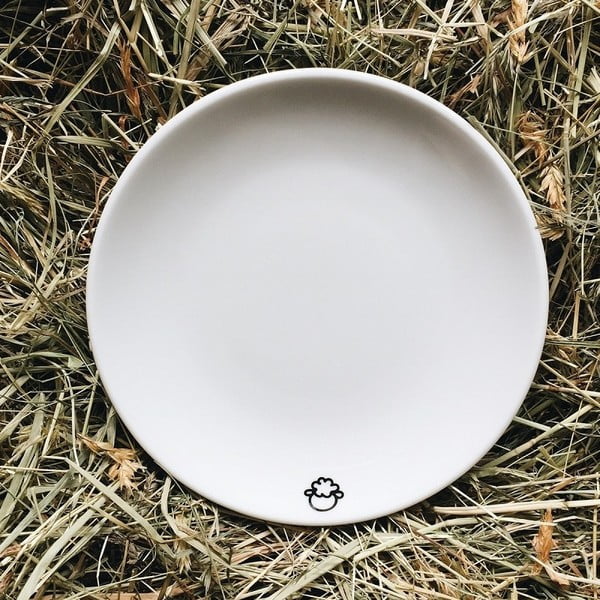 Sheep desszertes tányér, ⌀ 17 cm - FOR.REST Design