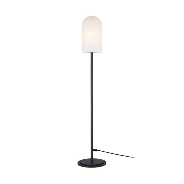 Fekete-fehér állólámpa (magasság 128 cm) Afternoon – Markslöjd