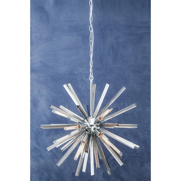 Fém függőlámpa üveg búrával ø 75 cm Karlo – Premier Housewares-image-4