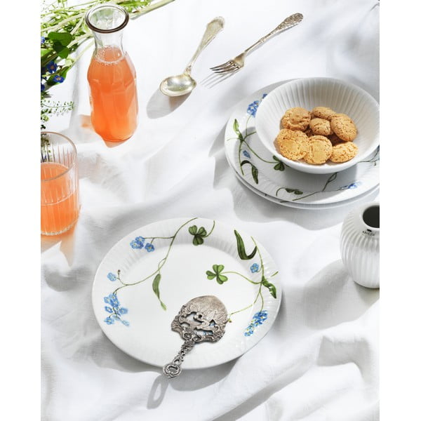 Fehér desszertes porcelán tányér ø 22 cm Hammershøi Summer – Kähler Design-image-1