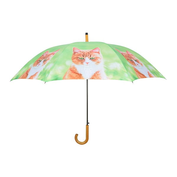 Világoszöld cicamintás esernyő, ⌀ 120 cm - Ego Dekor