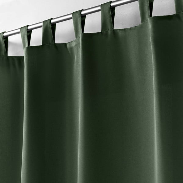 Khaki függöny 140x260 cm Essentiel – douceur d'intérieur-image-1