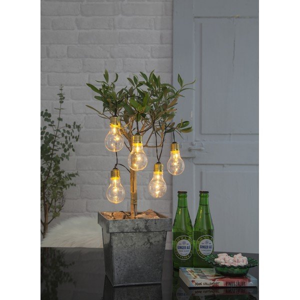 Glow fehér LED fényfüzér, hosszúság 1 m - Star Trading-image-4