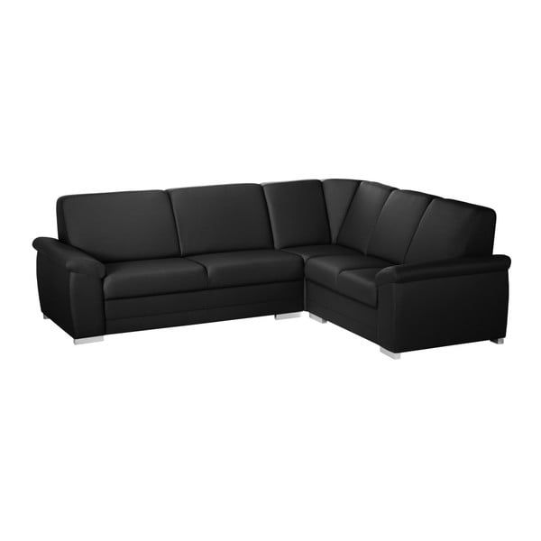 Bossi Medium fekete kanapé, jobb oldali kivitel - Florenzzi