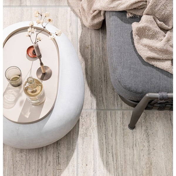 Fehér dohányzóasztal 49x65 cm Pebble – vtwonen-image-1