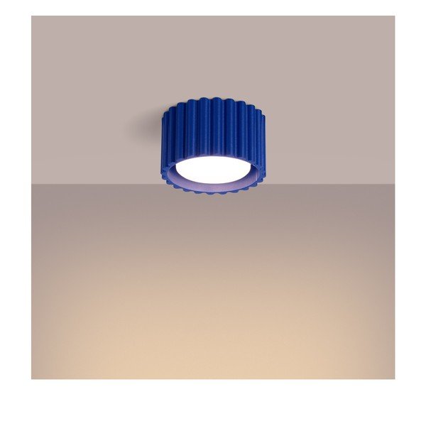 Kék fém spotlámpa ø 10 cm Zora – Sollux-image-4