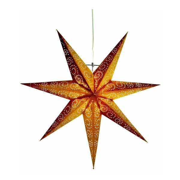 Antique Gold felfüggeszthető világító csillag, 60 cm - Best Season