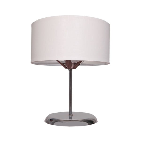 Fehér-szürke asztali lámpa Chromium - Magenta Home
