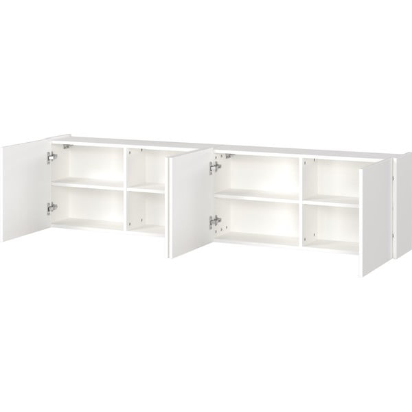 Fehér TV-állvány 183x45 cm Piana – Germania-image-2