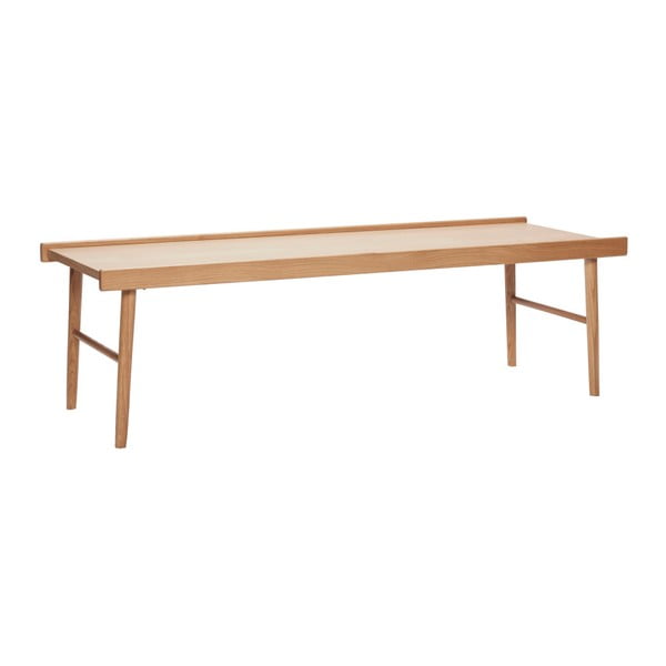 Table With Edge fa asztal, hosszúság 137 cm - Hübsch
