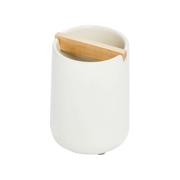 Eco Vanity fehér kerámia fogkefetartó pohár - iDesign-image-2