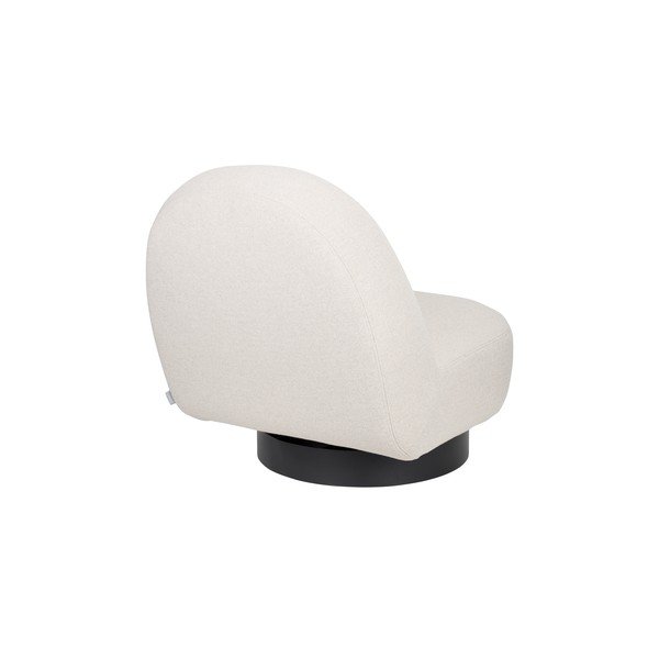 Krémszínű forgó fotel Eden – Zuiver-image-3