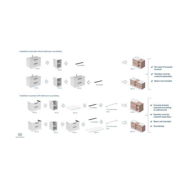 Fényes ezüstszínű fogantyú i.Life A – Ideal Standard-image-4