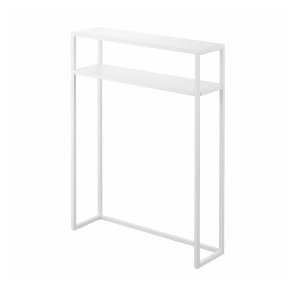 Fehér fém konzolasztal 18x60 cm Tower – YAMAZAKI