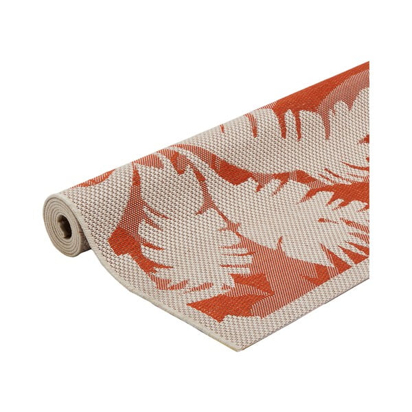 Palms narancssárga-bézs kültéri szőnyeg, 135 x 190 cm - Floorita-image-2