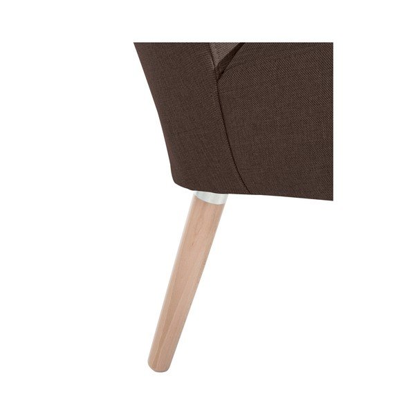 Neele Chocolate sötétbarna fotel - Max Winzer-image-1