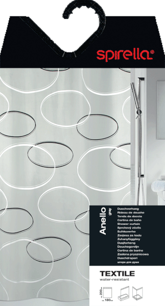 Zuhanyfüggöny 180x200 cm Anello – Spirella-image-3