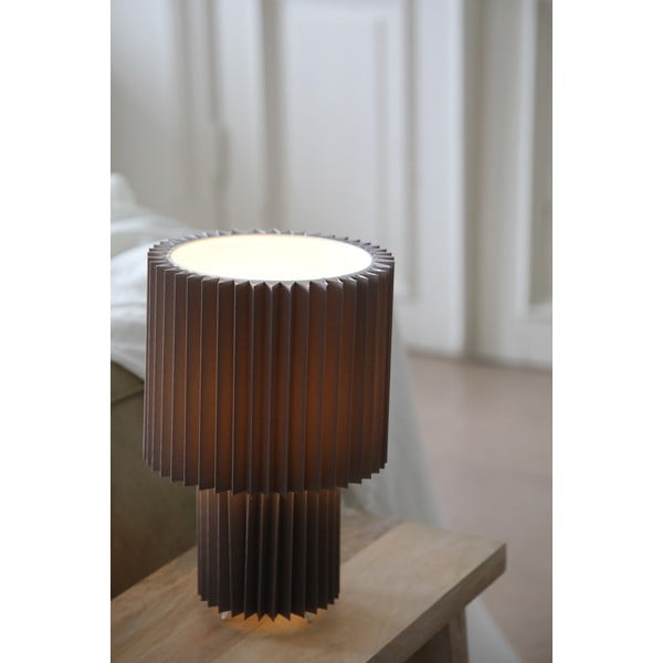 Szürke asztali lámpa textil búrával (magasság 32 cm) Catis – Markslöjd-image-3