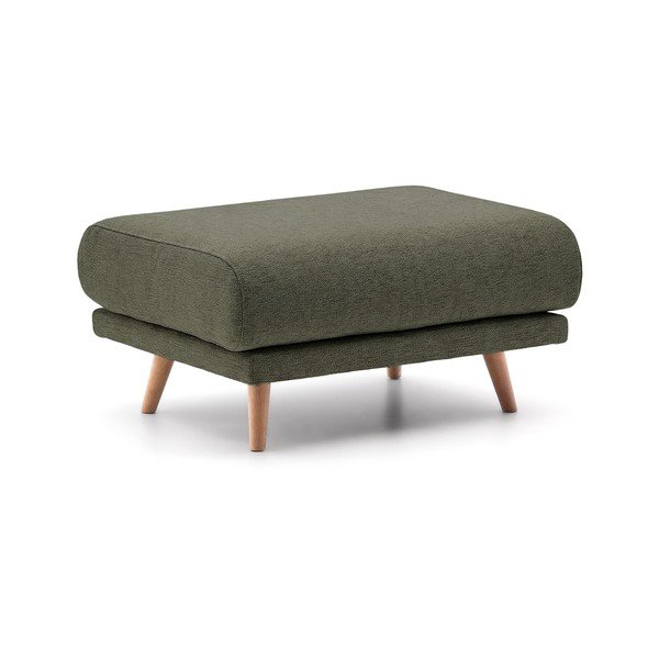 Zöld zsenília lábtartó Karin – Kave Home-image-2