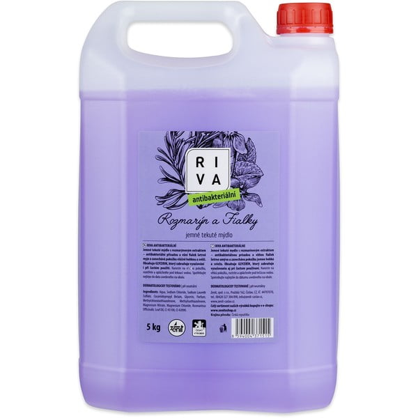 RIVA antibakteriális, folyékony szappan, 5 kg