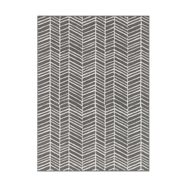 Velvet szürke szőnyeg, 80x150 cm - Ragami
