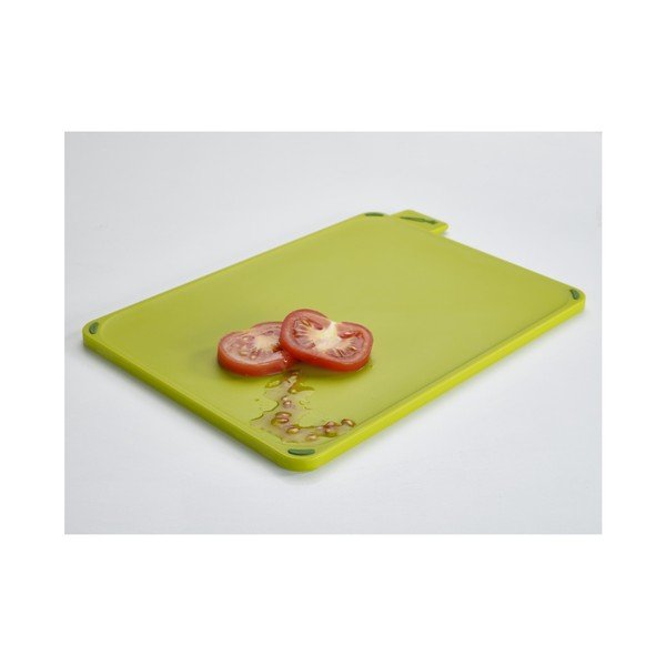 Index 4 db-os vágódeszka készlet világosszürke tartóval, 20 x 30 cm - Joseph Joseph-image-3