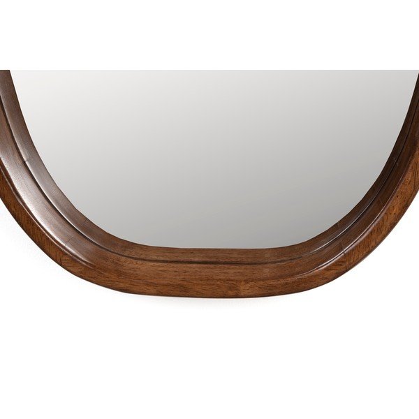 Fali tükör tömörfa kerettel 40x120 cm Nyko – White Label-image-2