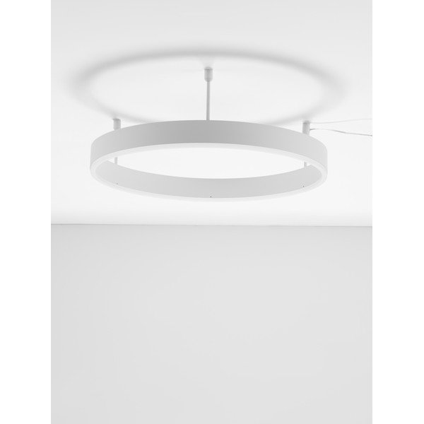 Matt fehér alumínium LED dimmelhető mennyezeti lámpa Motif – Nova Luce-image-2