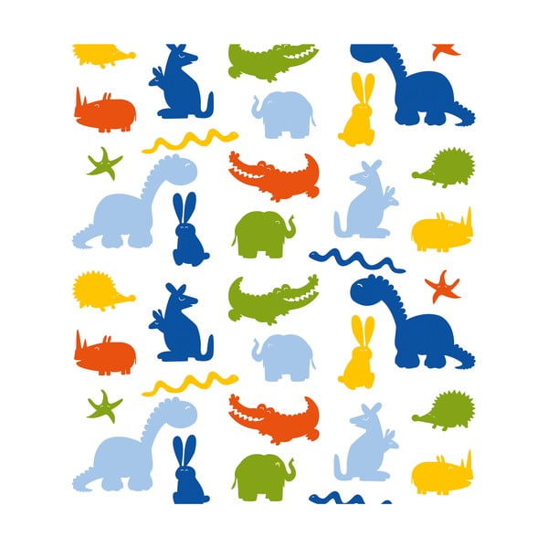 Zuhanyfüggöny 180x200 cm Zoo – MSV-image-4