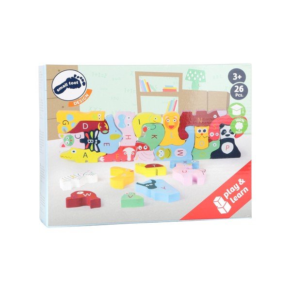 ABC puzzle fából - Legler-image-4