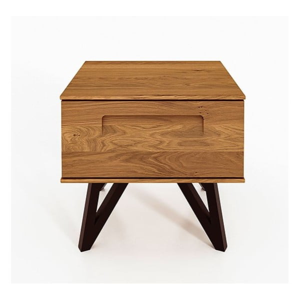 Tölgyfa éjjeliszekrény Golo - The Beds-image-2