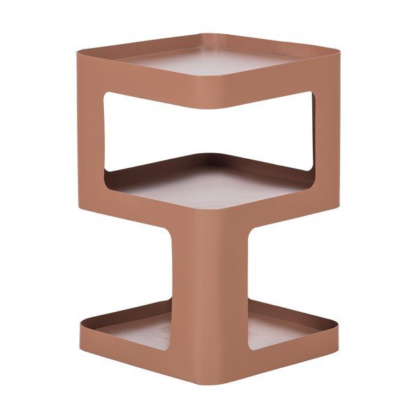 Fém tárolóasztal 35x35 cm Riv – WOOOD-image-2