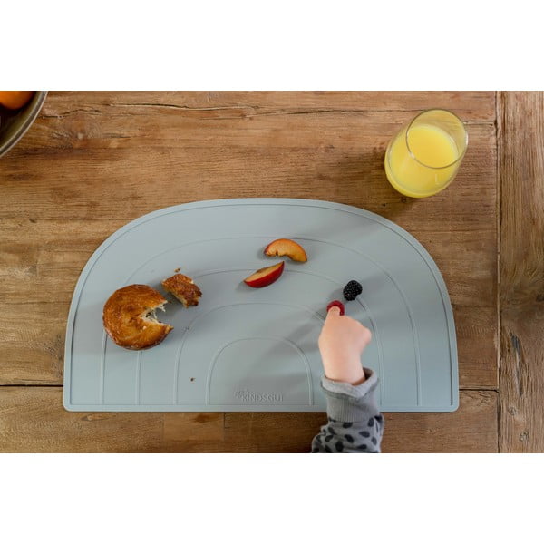 Rainbow kék szilikon tányéralátét, 47 x 26 cm - Kindsgut-image-4