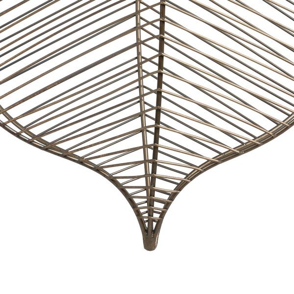 Aranyszínű függőlámpa fém búrával – Ixia-image-3