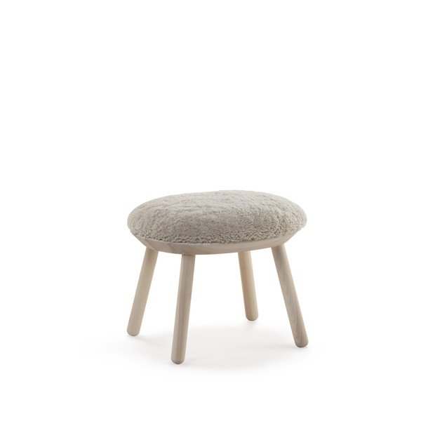 Naïve bézs gyapjú lábtartó - EMKO-image-2