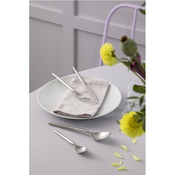 Ezüstszínű rozsdamentes acél evőeszköz készlet 16 db-os Dorotea – Gense-image-3