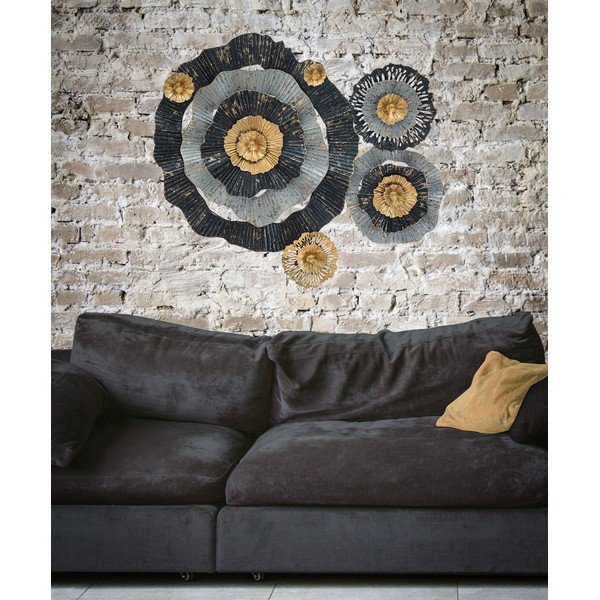 Otos fali fémdekoráció, 100 x 80 cm - Mauro Ferretti-image-1