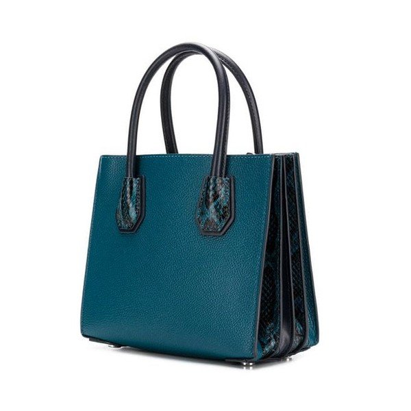 Messenger kékeszöld bőr kézitáska - Michael Kors-image-1