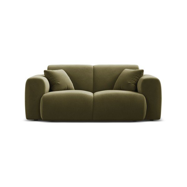 Khaki bársony kanapé 170 cm Molino – Micadoni -image-2