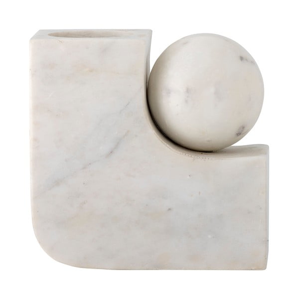 Fehér márvány váza Abbelin – Bloomingville-image-3