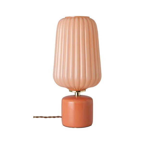 Lazacszínű üveg asztali lámpa (magasság 40 cm) Daria – Ellos Home